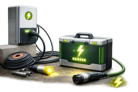 Wartungsarme Komponenten des eMiniTransporter MAXI